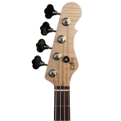 G&L Fallout USA Custom Shop Bass - 30" scale 2-PU - Ruby Red Finish - 8.9 pounds - CS2207007 image 3