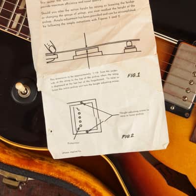 1962 Gibson ES-175D Sunburst PAFs w/ OHSC CLEAN image 18