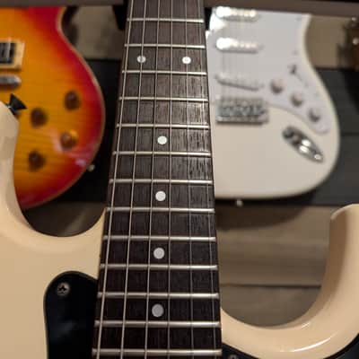 Casio MG-510 Electric Guitar MIDI Synth Controller 1980s White Very Good Condition image 13