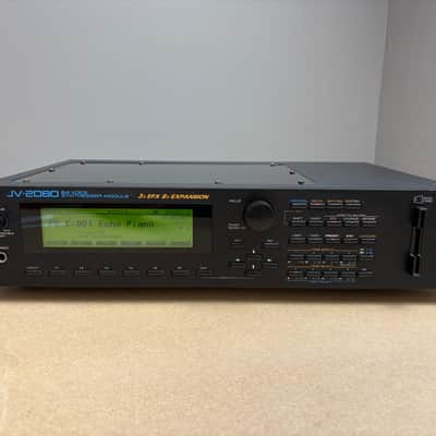 Roland JV-2080 64-Voice Synthesizer Module 1997 - 2000 - Black image 2