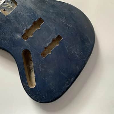 Left Handed 4 String Jazz Bass Basswood Body image 3
