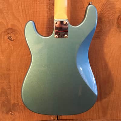 Squier Bullet Stratocaster Single Humbucker Electric Guitar Ice Blue Metallic image 6