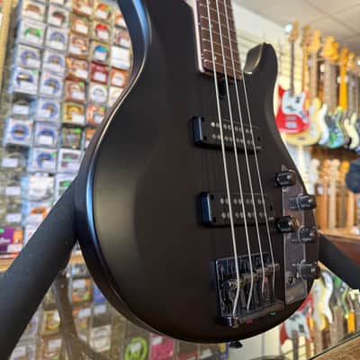 Yamaha TRBX504 4-String Bass with Rosewood Fretboard - Transparent Black image 3