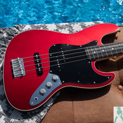 Fender AJB Aerodyne Jazz Bass w Matching Headstock - Made in Japan - Pro Set Up w Perfect Frets/Action/Intonation! image 1