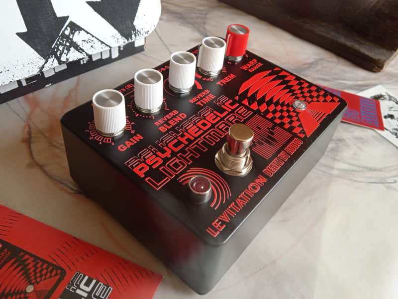 Death By Audio / Levitation Psychedelic Lightmare 2026 - Black / Red image 1