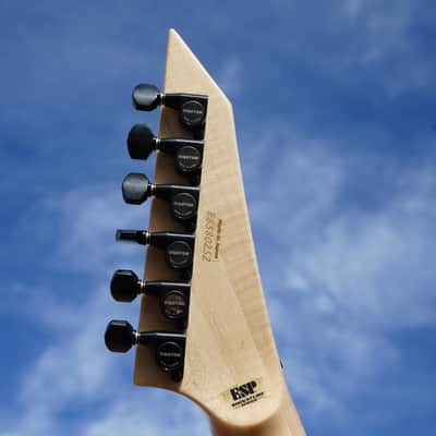 ESP Custom Shop KH-2 Neck Thru Purple Sparkle Kirk Hammett 6-String Electric Guitar w/ Case image 5