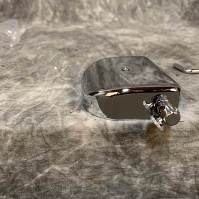 Japanese Tremolo tailpiece  Chrome NOS Teisco Zenon Kingston Kawai Guyatone image 3