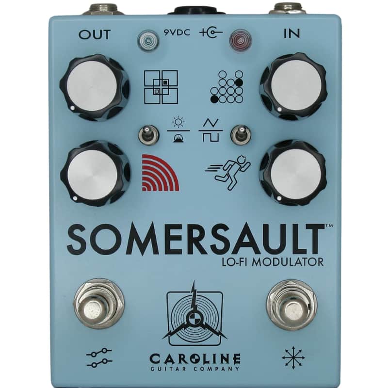 Caroline Guitar Company Somersault Lo-Fi Modulator 2019 Blue image 1