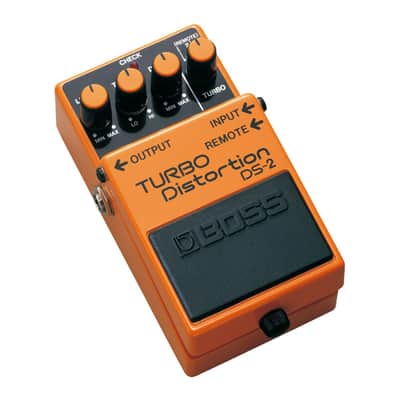 BOSS DS-2 Turbo Distortion Pedal with Handsfree Switching Twin Modes and Built-In Remote Jack, Expanded Range of Distortion image 2