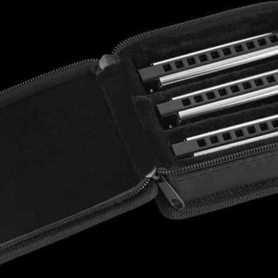 Fender Blues Deluxe Harmonicas, Pack Of 3, With Case image 2