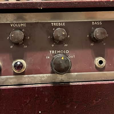 Vintage 1950’s Silvertone Model 1304 Tube Guitar Amplifier image 6
