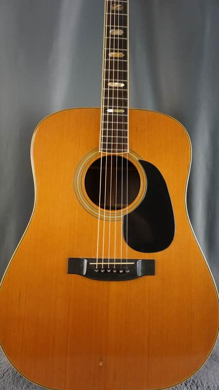 1970s Yamaki F-150 Dreadnought Acoustic Guitar MIJ w/ Hard Case image 1