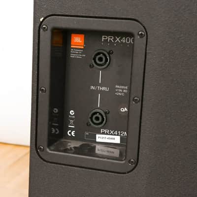 JBL PRX412M 1200W 12" Two-Way Passive Speaker (PAIR) CG013B6 image 10