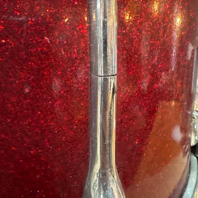 Slingerland 15x12" Tenor Tom 1960s - Red Sparkle image 6