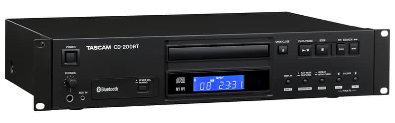 Tascam CD-200BT CD Player/ Bluetooth Receiver image 1
