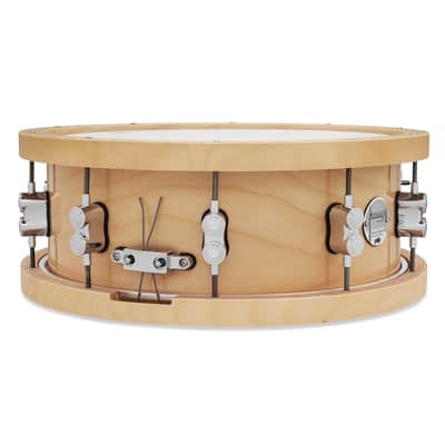 PDP Concept 20-Ply 5.5x14 Thick Wood Hoop Natural Maple Snare (PDSN5514NAWH) image 10