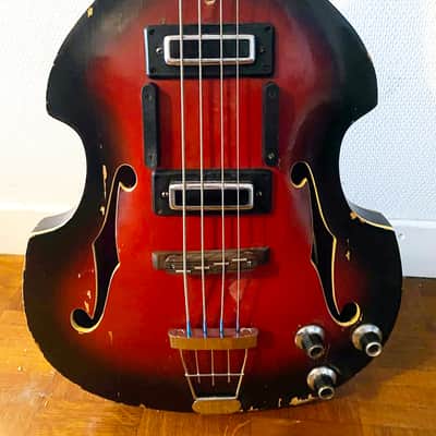 Kremona Violin bass "Paul McCartney" 4 strings shortscale 1967 image 2