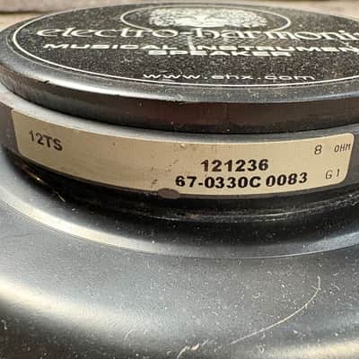 Electro-Harmonix 12TS 12” Inch 30 Watt Guitar Speaker! image 6
