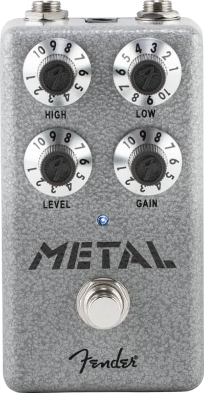 Genuine FENDER Hammertone  Metal Pedal, Solid Aluminum Stomp Box #0234575000 image 1