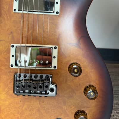 PRS SE DGT David Grissom Tremolo Signature Laurel Burl Limited Edition 2025 McCarty Tobacco Burst image 6