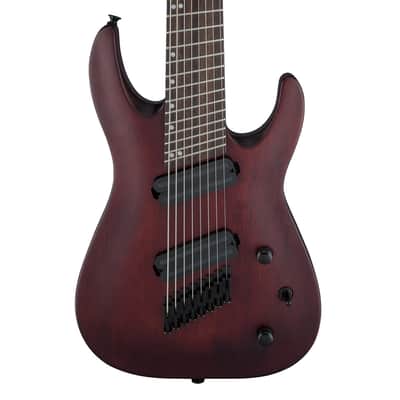 Used Jackson X Series Dinky Arch Top DKAF8 MS - Stained Mahogany w/Laurel FB image 1