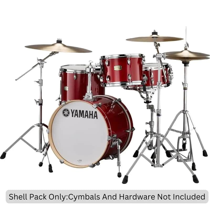 Yamaha Stage Custom Bop Kit 3-Piece Drum Shell Pack (Cranberry Red) image 1
