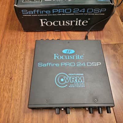 Focusrite Saffire Pro 24 DSP Firewire Audio Interface 2000s - Black image 2