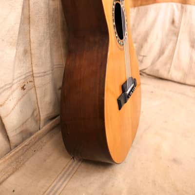 Unbranded Parlor Guitar 1890's Natural image 7