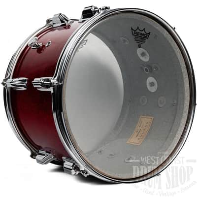 Vintage Rogers Holiday 13x9 Tom Red Sparkle Late 1960s Dayton Grey Speckled Interior image 1