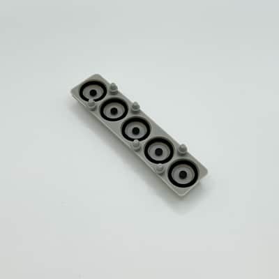 Strip Rubber Contact Keyboard 5 positions - Oberheim Matrix-12, Matrix-6 , Akai AX-80, Sequential Circuits Prophet-VS, Kawai K4 image 2