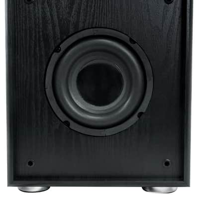 Rockville ROCK SHAKER 6.5" Inch Black 200w Powered Home Theater Subwoofer Sub image 3