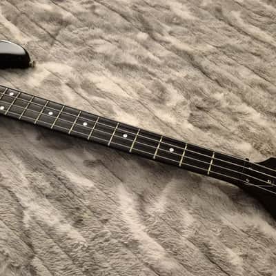 Vintage Kramer THE SHREDDER by L.A Bass - 80s - 30" Short Scale - Gloss Black - Gremlin Bass - 4-String image 6