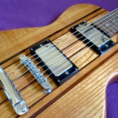 Hondo II H732ML vintage electric guitar 1980 solid maple near perfect example *rare find image 4