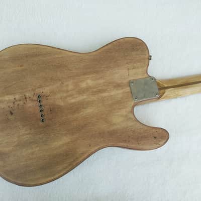 Custom Fender Standard Nashville Telecaster 2007 Rustic Orange Relic Left Handed image 6