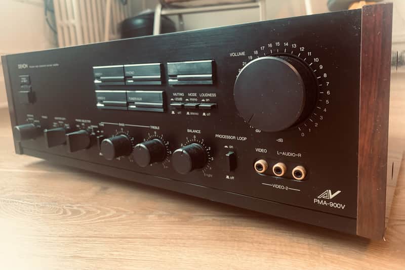 Denon PMA-900V Integrated Amplifier Hi-Fi Rare New Binding Posts Full-Function image 1
