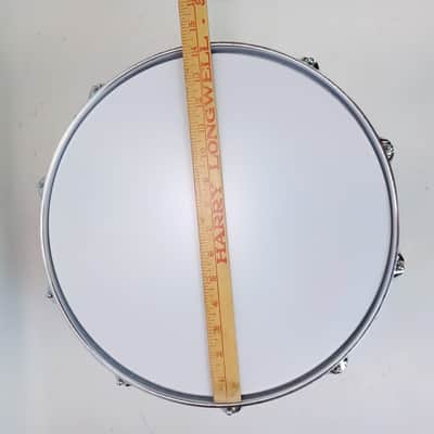 Ludwig PRE-SERIAL #402 Supraphonic 6.5x14"Snare Drum Keystone Badge Red Felt 60s image 13