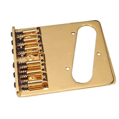 Top Load Gold Guitar Telecaster Tele Style Bridge image 2