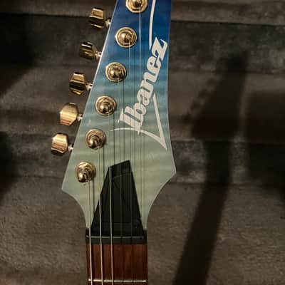 Ibanez RG421HPFM-BRG Standard 2020 - Present - Blue Reef Gradation + Bag image 3