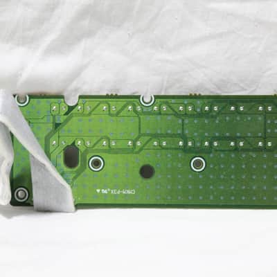 Yamaha PSR-1000 keyboard part - under screen exit button panel board - PSR1000 PSR 1000 image 3