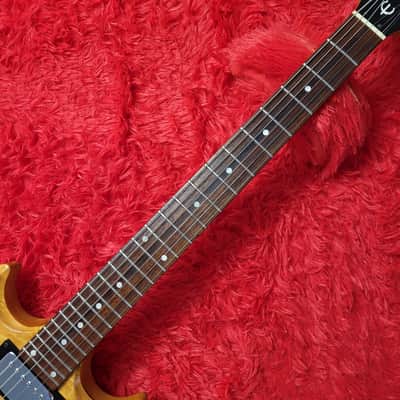 Epiphone Olympic 1978 - Natural - Figured Maple - 25.5" Scale - Vintage Hardcase - Made by Matsumoku in Japan MIJ image 6