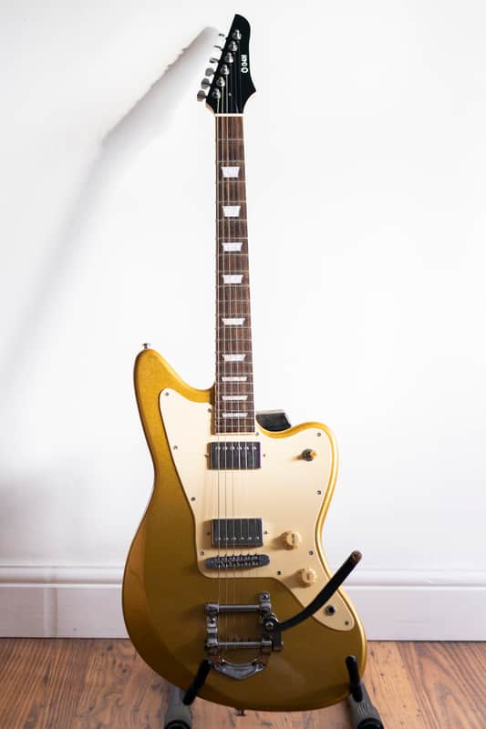 Gear4Music 638 TM Electric Guitar Gold Sparkle Jazzmaster 2023 - Gold Sparkle image 1