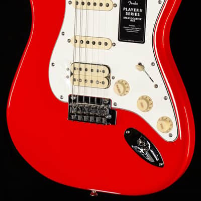 Fender Player II Stratocaster HSS Rosewood Fingerboard Coral Red (420) image 1