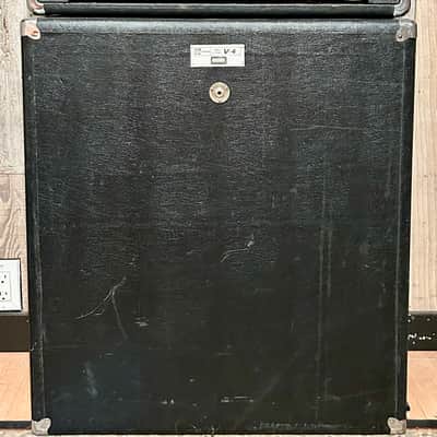 Sweet 1973 Ampeg V4 100 Watt Head & 4X12 Ampeg Cabinet Half Stack, Excellent Condition Serviced and Ready to Rock ! image 8