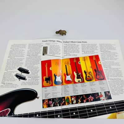 Fender 5-Piece Dealer Literature Package – Catalog, Price Lists & Accessories Brochure 1983 image 5