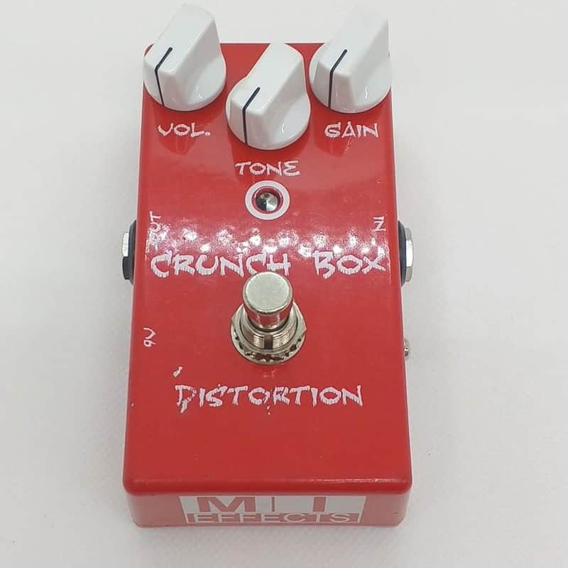 MI AUDIO Crunch Box Distortion Pedal Guitar Effects Used | Reverb