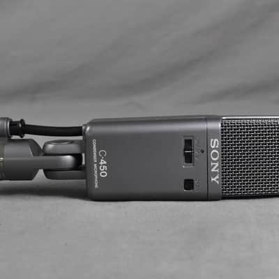 Sony C-450 Condenser Microphone W/ Box In Excellent Condition image 4