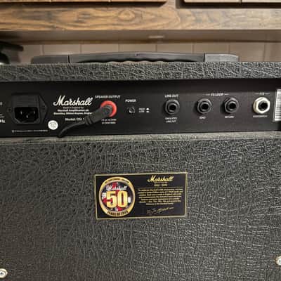 Marshall DSL1C 50th Anniversary 2-Channel 1-Watt 1x8" Guitar Combo 2012 - 2013 - Black image 9