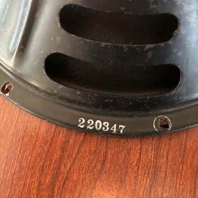 12" Jensen P12S Vintage Alnico 8Ω 1950's P12R P12N image 4