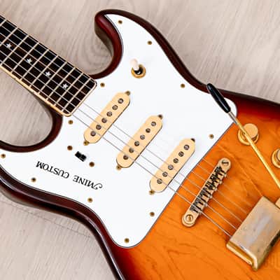 1970s Guyatone Mine Custom LG-780 Sunburst, 100% Original, Japan image 7