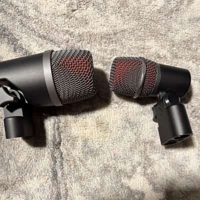 sE VBeat+ VKick combo with Mic Clip and 20' Mic Cables - Black image 3